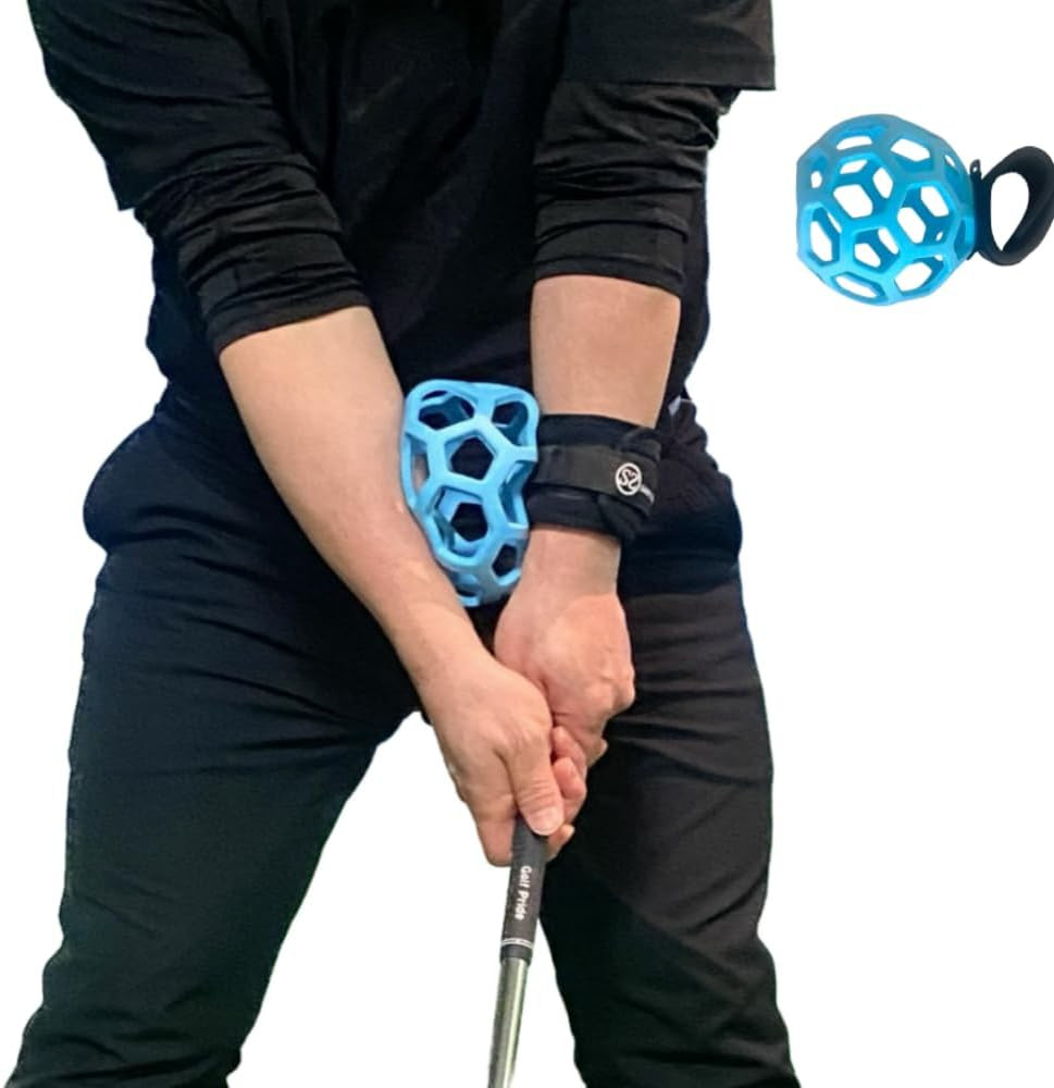 Elbowfix Golf Swing Trainer – Fix Chicken Wing & Flying Elbow | Improve Arm Rota