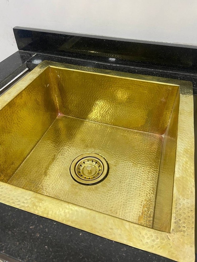 Undermount Brass Sink - Solid Brass for Kitchen, Bar, Island Sink , Kitchen Sink