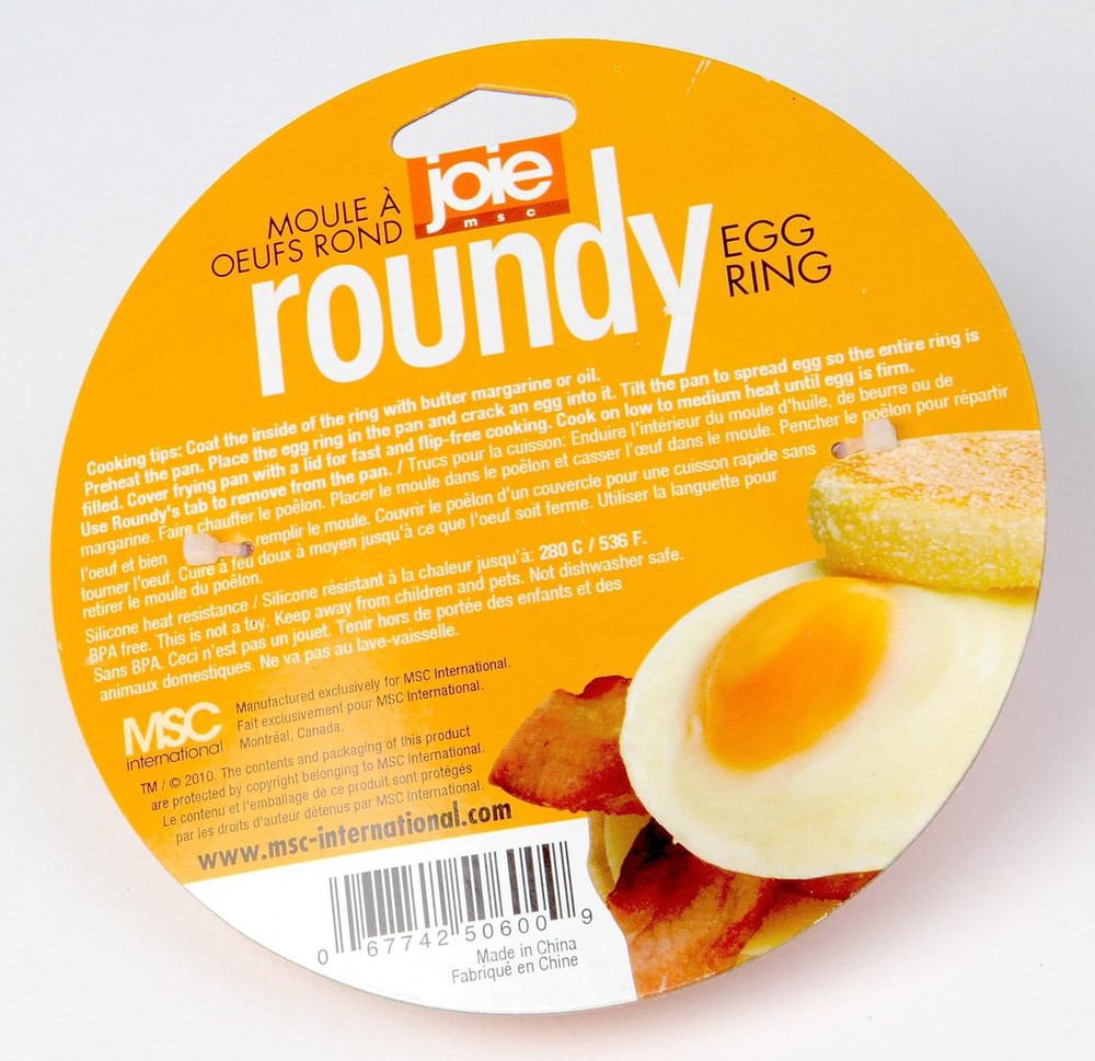 International Jo!E Roundy Egg Ring Forms, 6-Pack