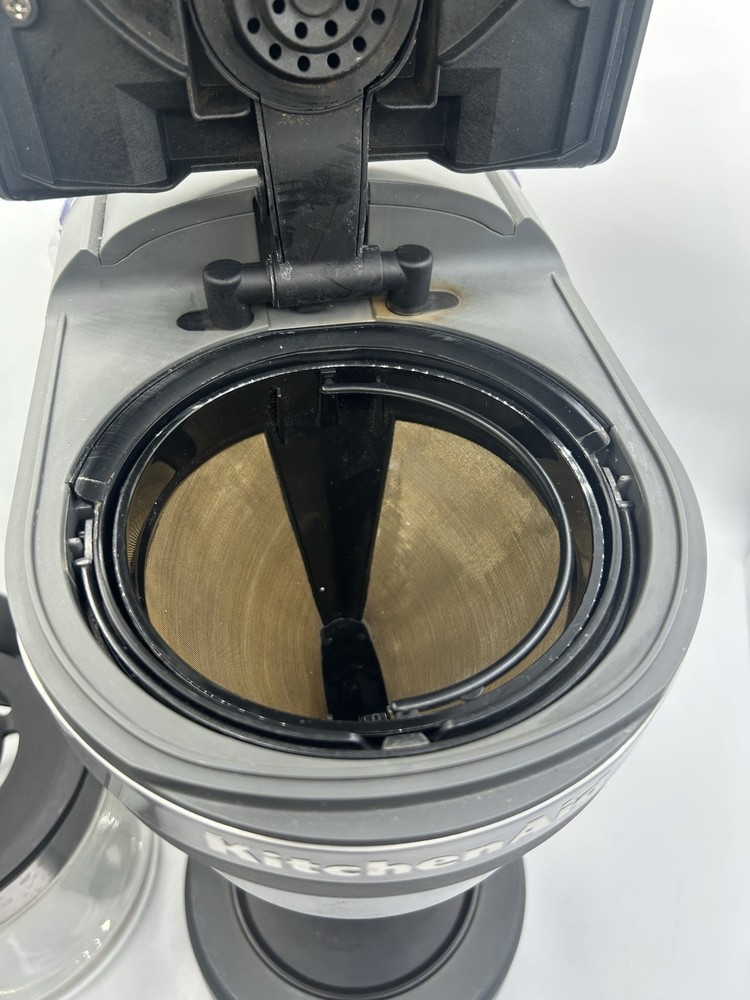 KitchenAid KCM1208DG Programmable 12 Cup Drip Coffee Maker, Matte Grey