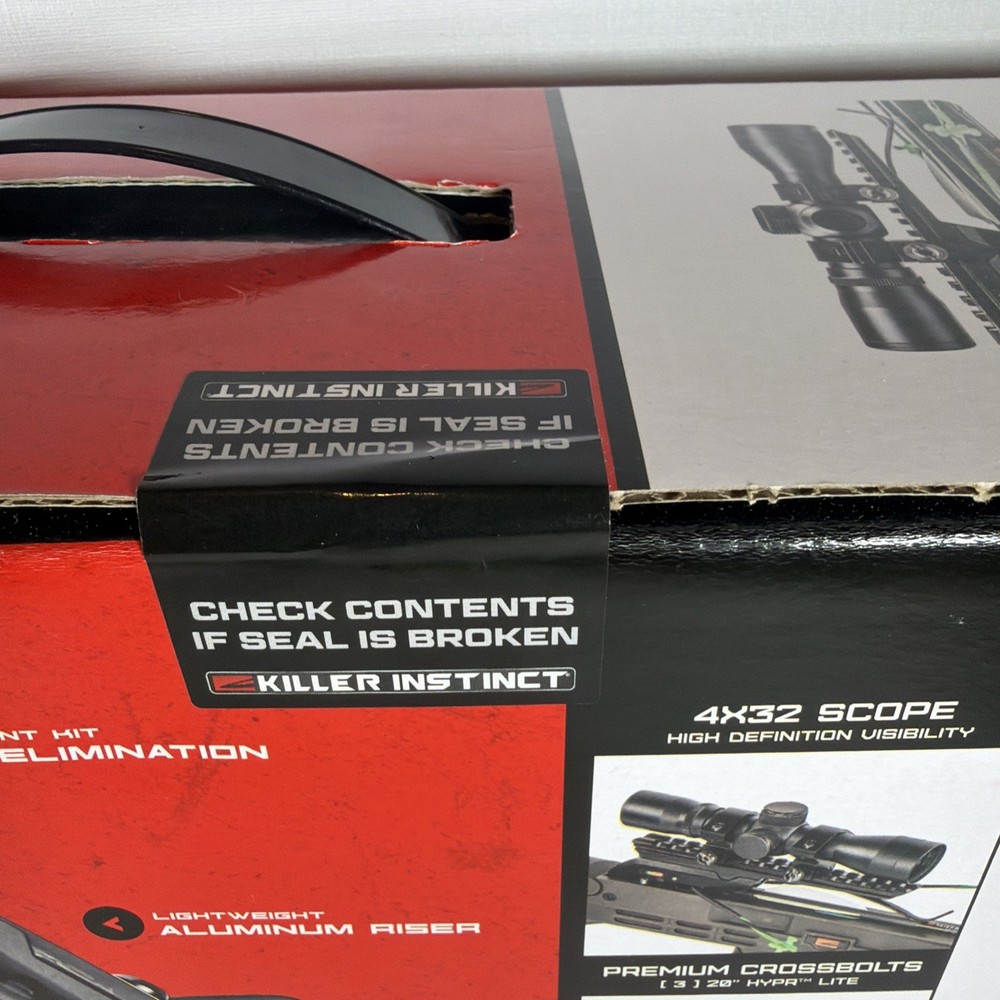 KILLER INSTINCT Lethal 405 Crossbow Kit (1000)