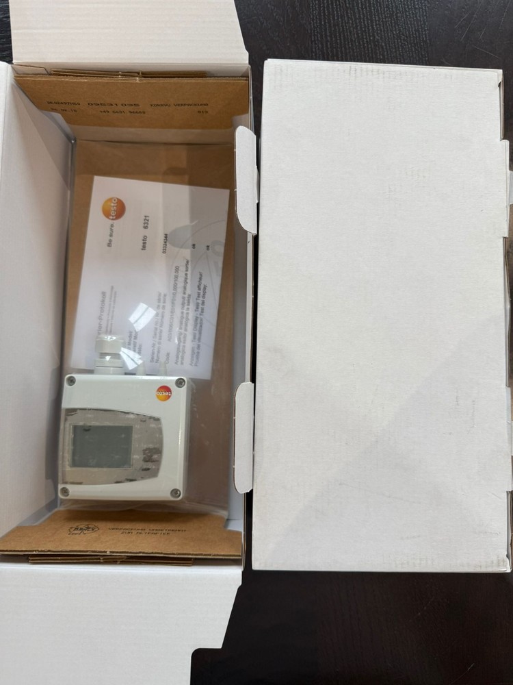 Testo 6321 – Precise Pressure/Flow/Speed Transmitter / -New/Original Packaging-