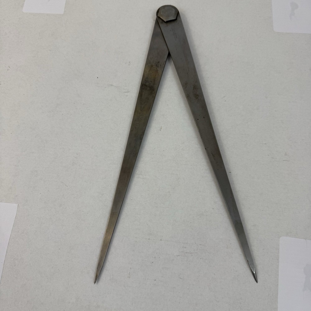 HF RITTER & CO 12” DRAFTING TOOL Length Divider Made In USA Fast Ship