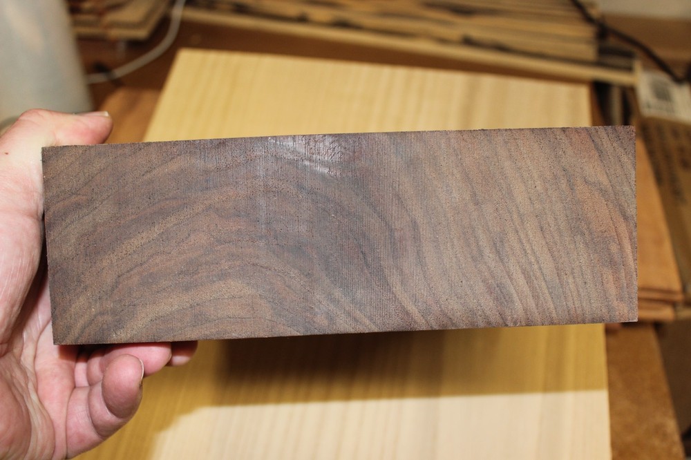 Black walnut bowl blank 9 X 9 X 3"