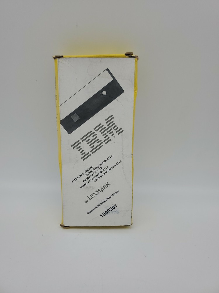 GENUINE NEW IBM Black Printer Ribbon PART # 1040301 -...46