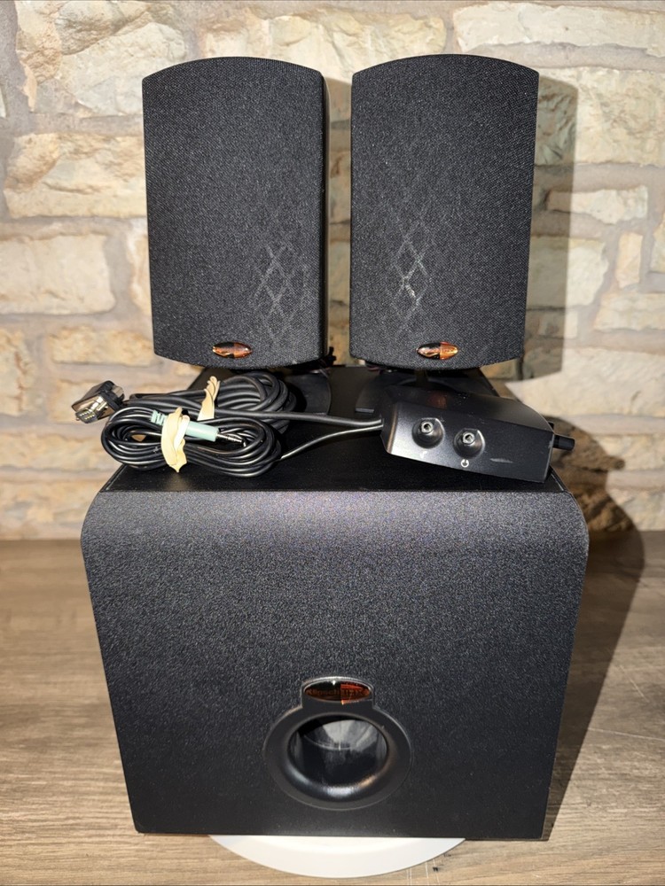 Klipsch ProMedia 2.1 THX® Certified Computer Speaker System. Video!