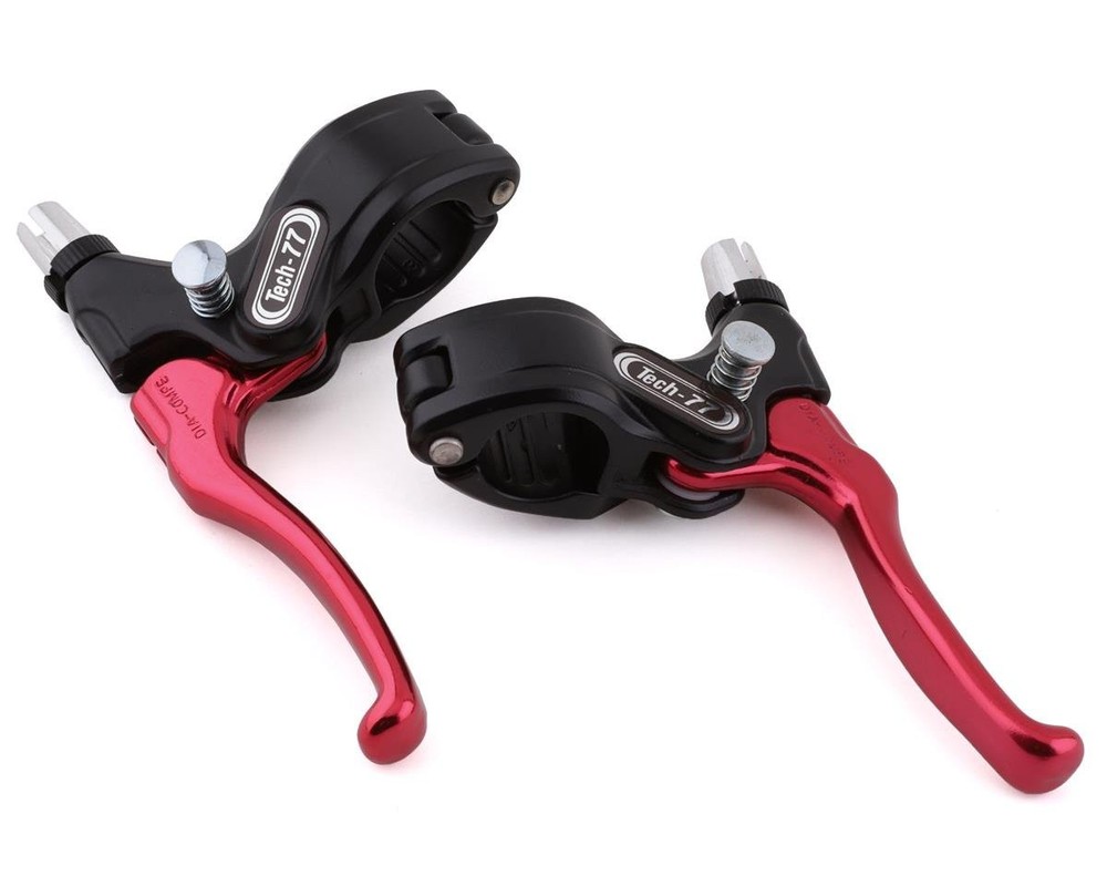 Dia-Compe Tech 77 Brake Levers (Black/Red)