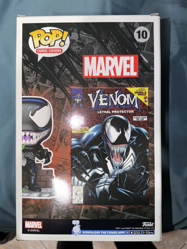 Funko Pop! Comic Covers Venom Lethal Protector PX Previews Exclusive