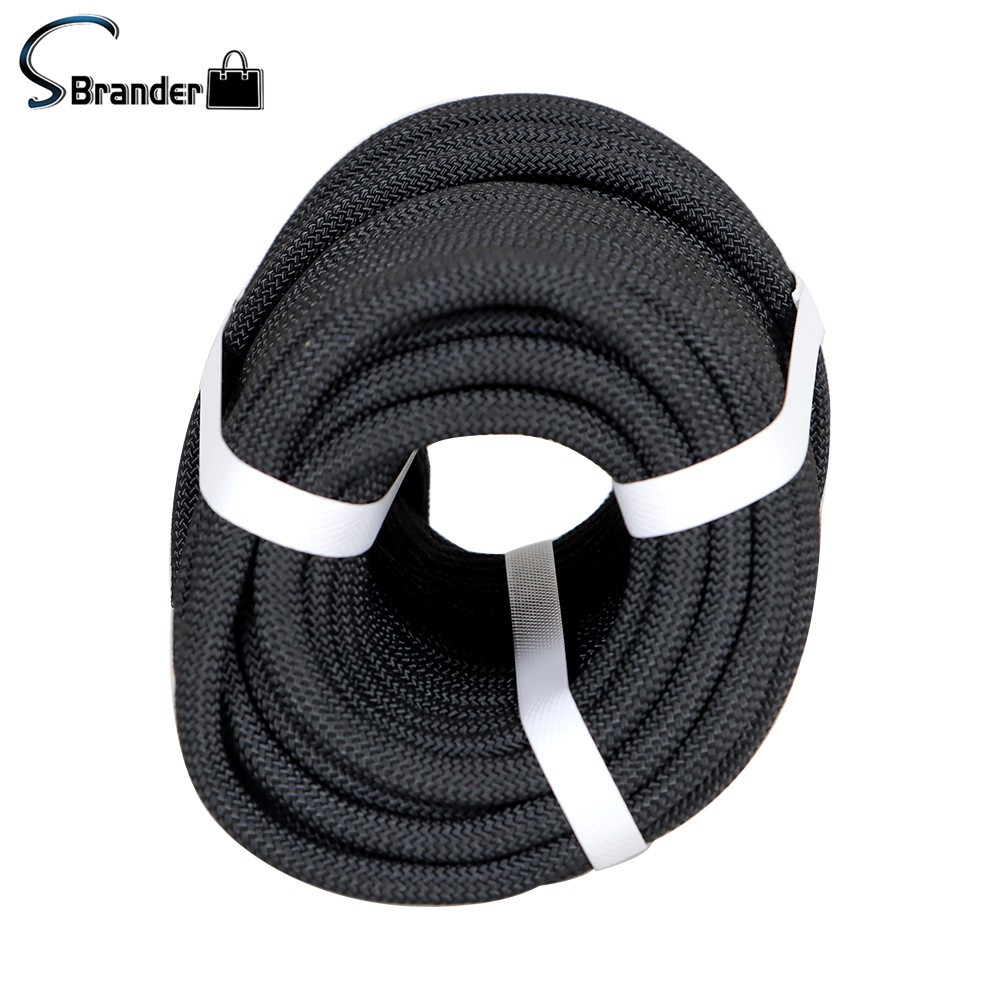 3/8" × 100' Polyest Rope High Strength Pulling Braided Rope 3520Lbs