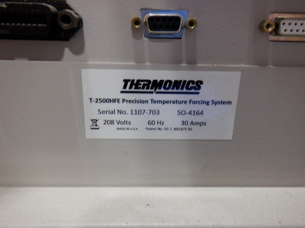 THERMONICS T-2500HFE PRECISION TEMPERATURE FORCING SYSTEM