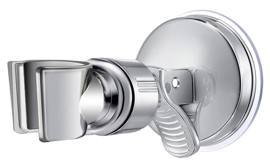 Strong Suction Cup Shower Head Holder with Adjustable Design