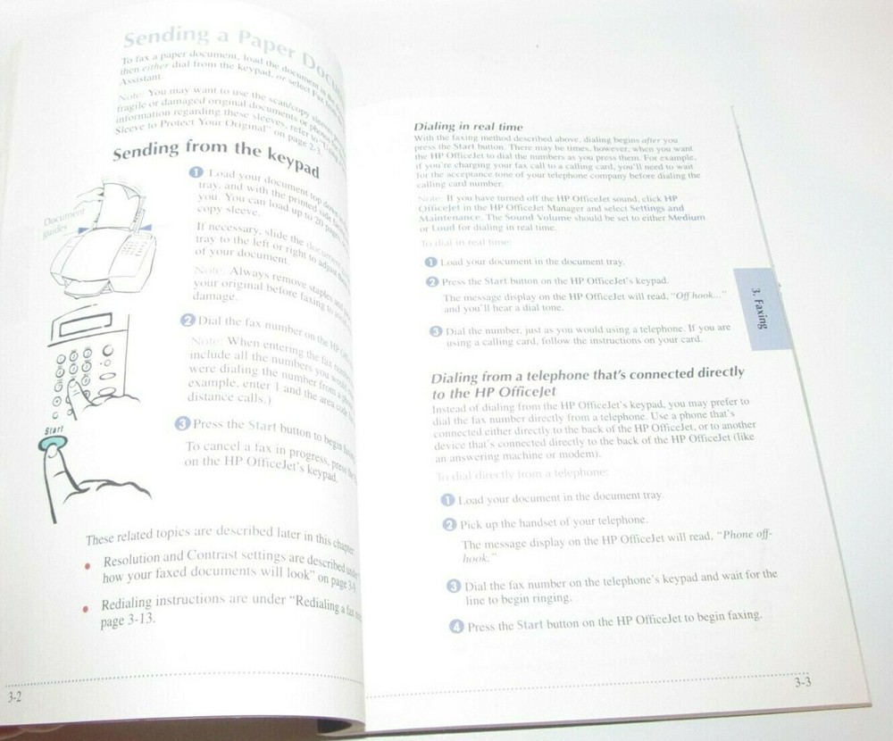 HP OfficeJet Series 600 User’s Guide Office Jet HP Hewlett Packard Printer Fax