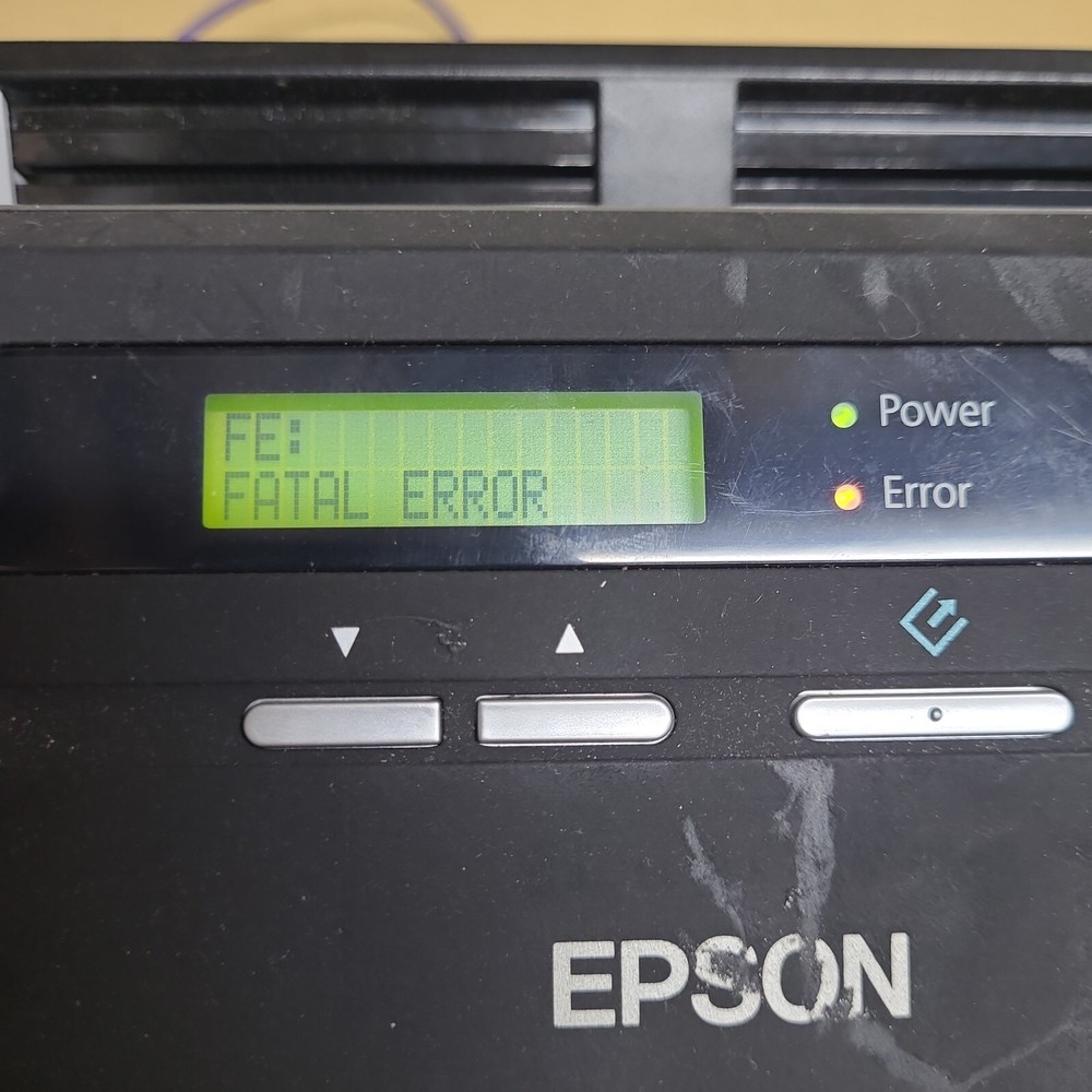 Epson GT-S80 Document Scanner **FATAL ERROR** AS IS NOT WORKING