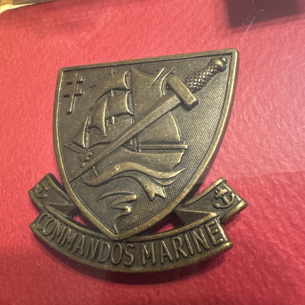 French Commandos Marine Badge REPLICA 0203