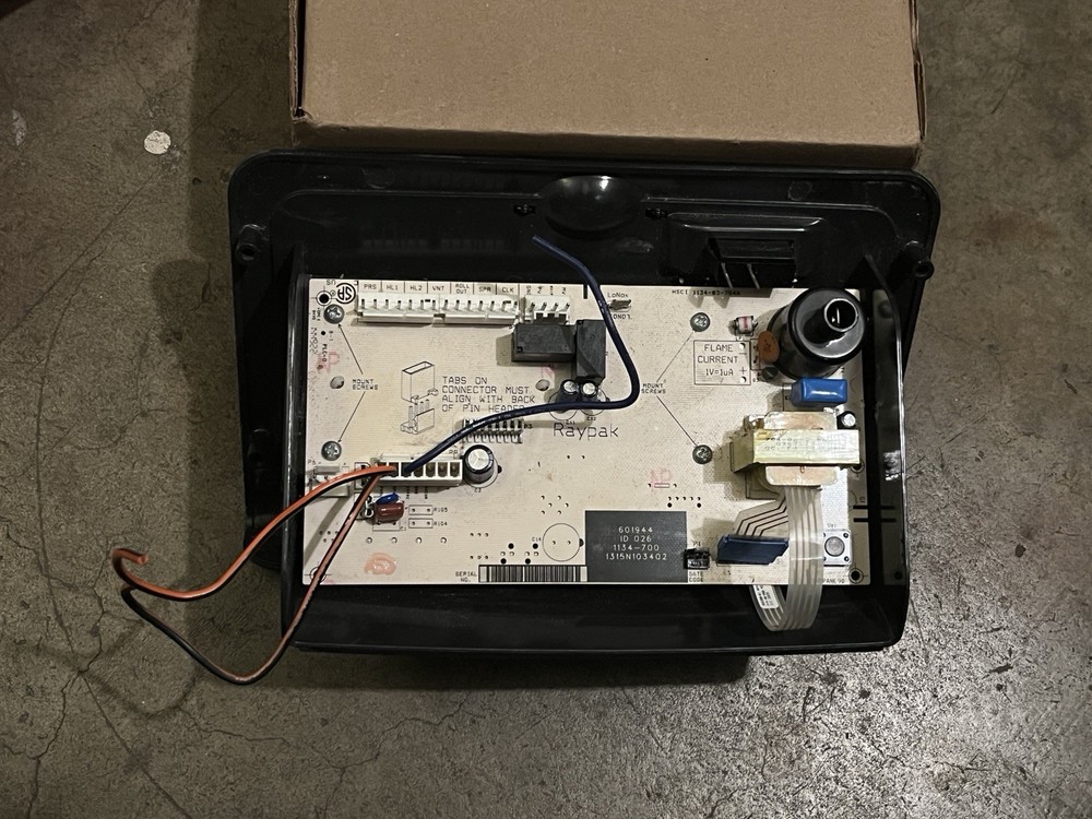 Raypack Heater circuit Board Pcb with bezel