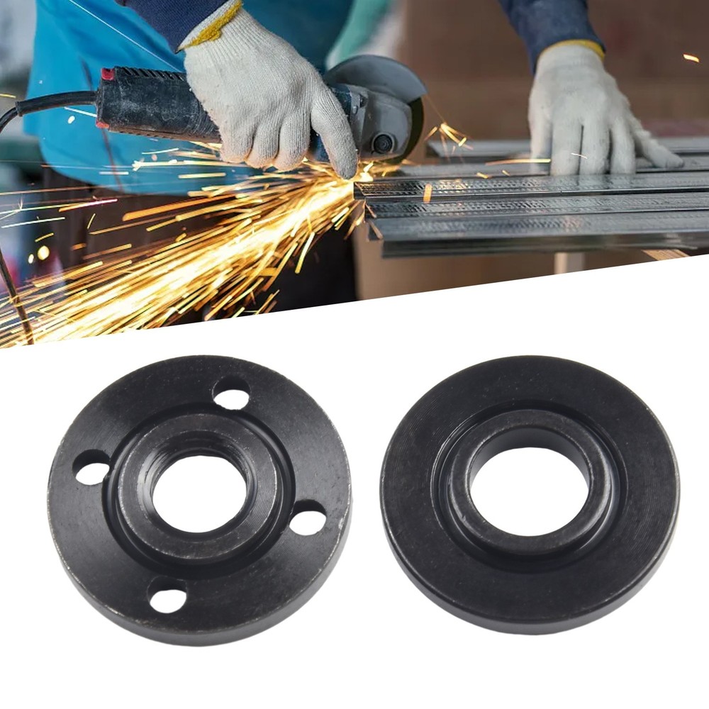 14mm Threaded Angle Grinder Inner Outer Flange Nut Set for Replacement