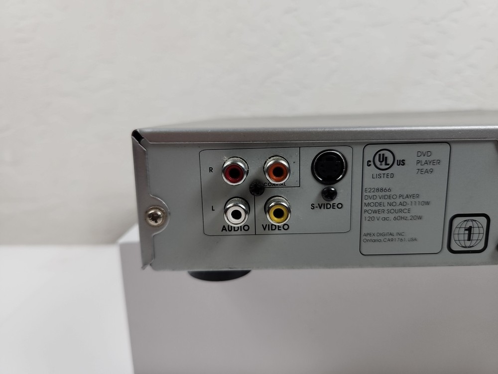 Apex AD-1110W DVD Player