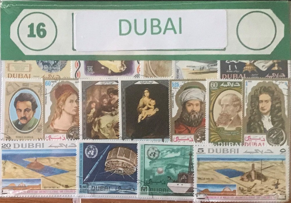 Stamp Packet - Dubai
