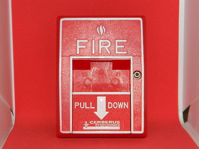 SIEMENS CERBERUS PYROTRONICS MSI-10B MANUAL PULL STATION FIRE ALARM