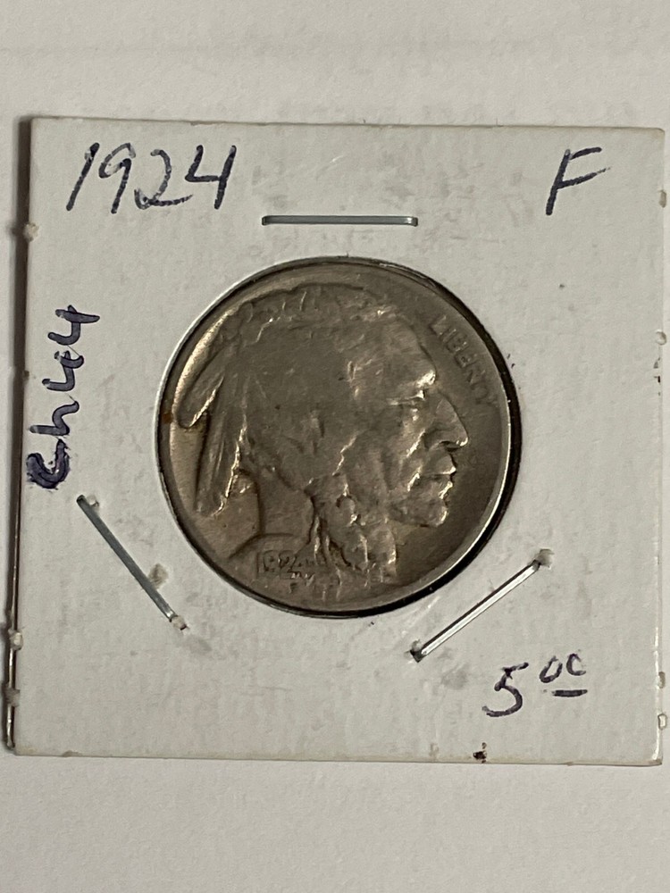 1924 P Buffalo Nickel