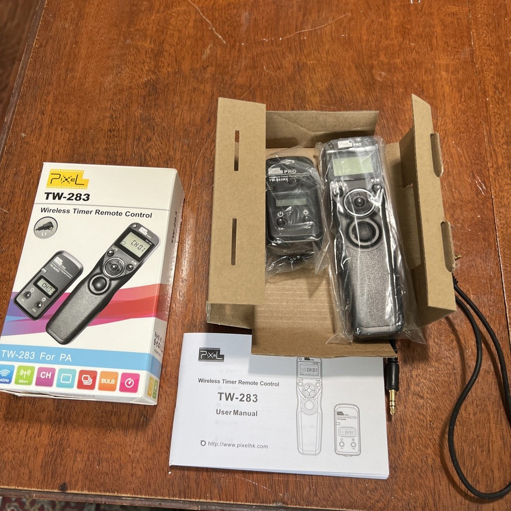 Pixel TW-283 TW283 Wireless Shutter Release Remote Control for Panasonic/Leica