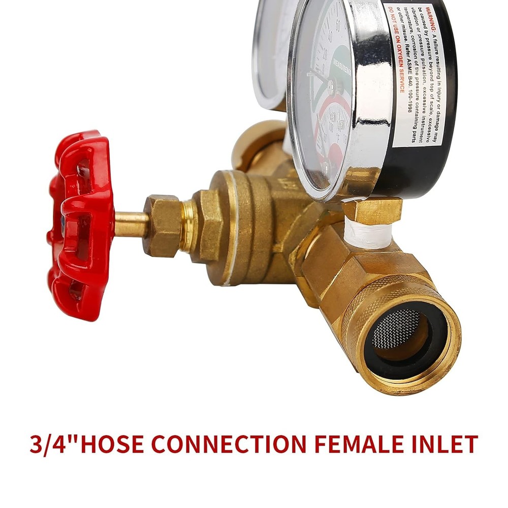 Accurate Water Flow, Pressure & Temperature Assembly - Brass Construction