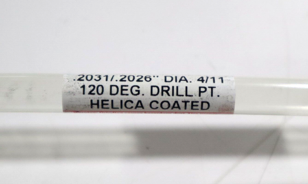GARR TOOL, .2031/.2026" (13/64) SOLID CARBIDE DRILL, HELICA COATED C701