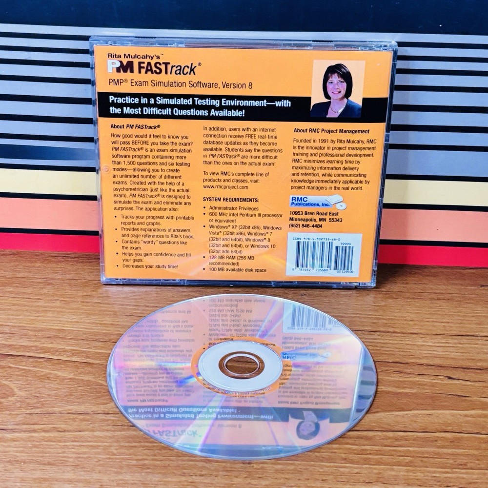 Rita Mulcahy PM Fastrack Exam Simulation Software PMP Exam: Version 8 PC CD