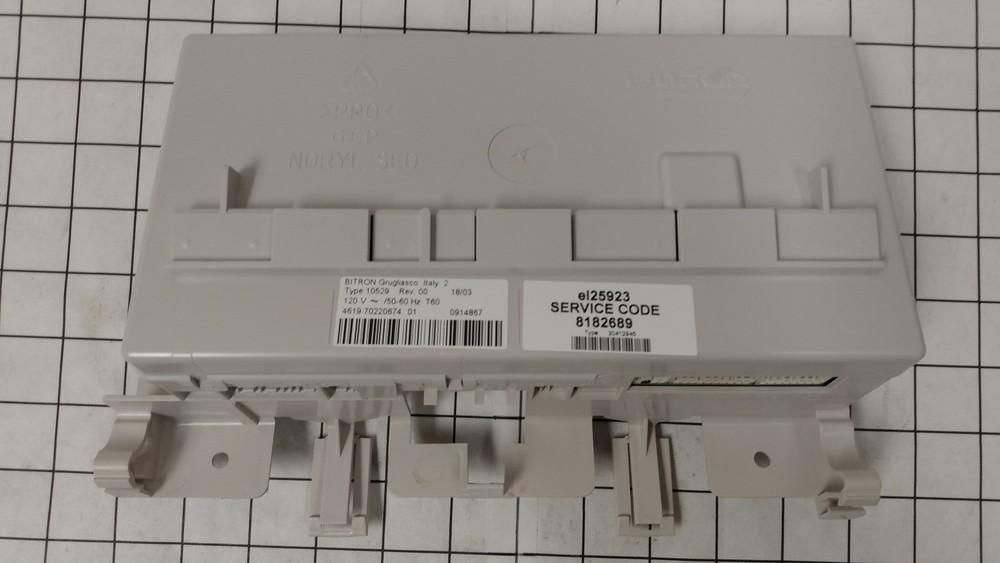 Washer Part # WP8182689 - Whrlpool Washer Electronic Control Board