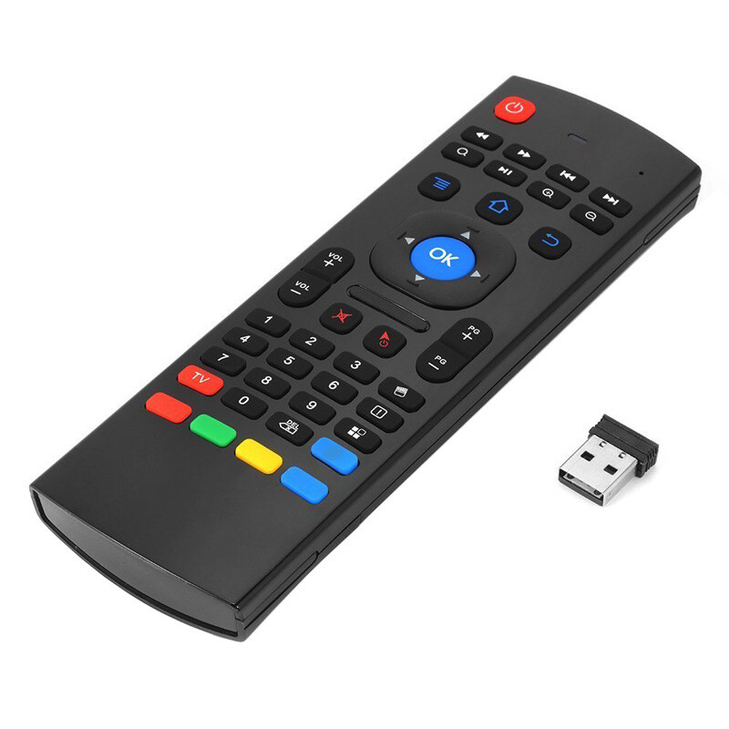 MX3 2.4G Portable Mini Wireless Remote Control Keyboard & Air Mouse