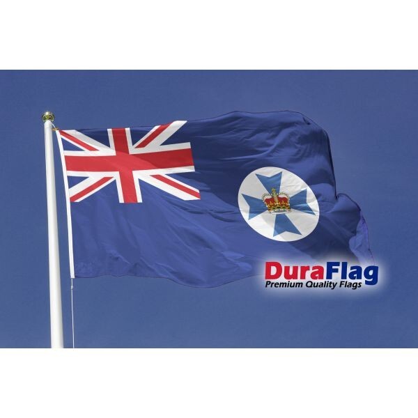Queensland Australia Flag Table Hand Waving Flags Bunting Scrunchie Displays
