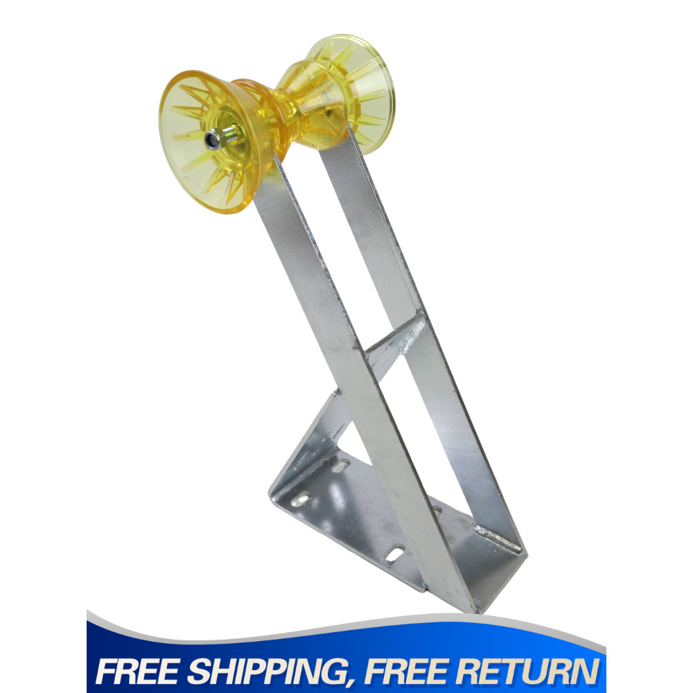 Boat Trailer Galvanized Winch Seat With Roller For Winch Posts With Roller