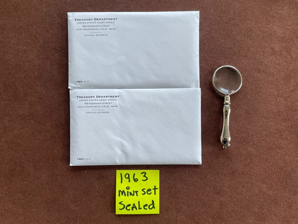 1963 US SILVER MINT SET SEALED