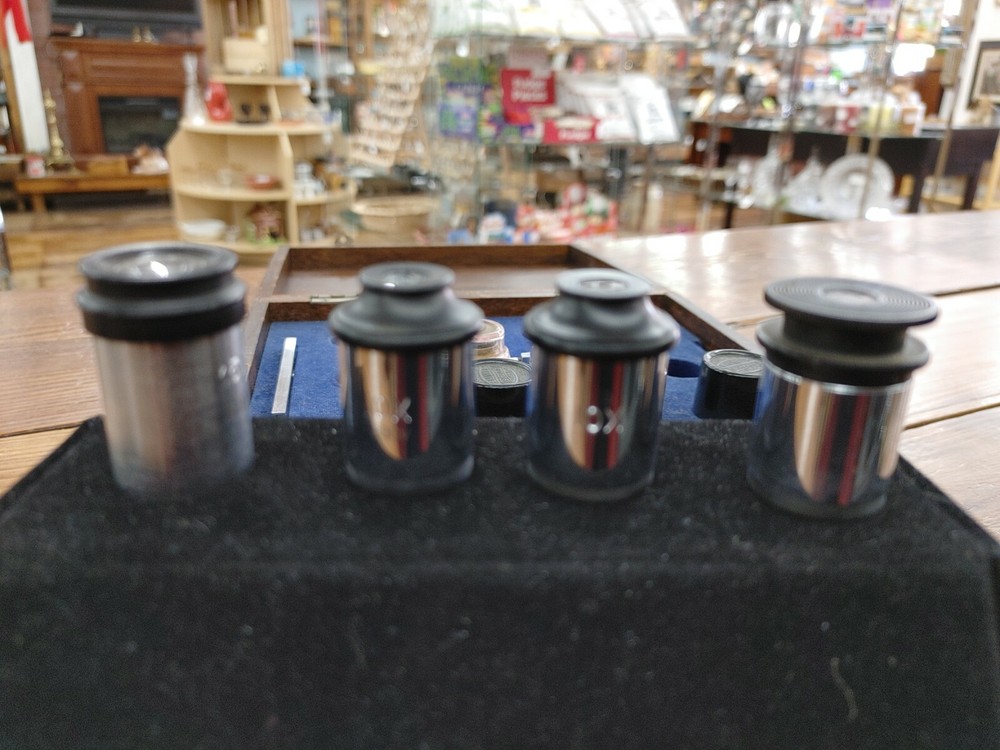 Spencer Microscope Lens Kit Including Eye Pieces & Objective Lenses