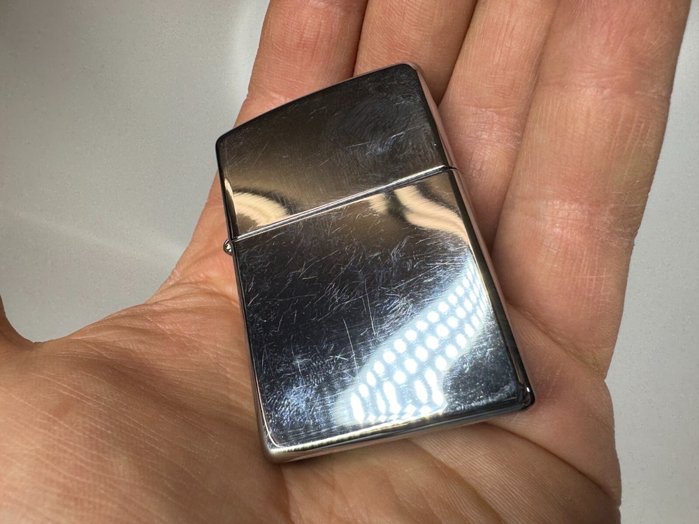 ZIPPO Classic Silver Chrome Model G IX USA Made Windproof Cigarette Lighter