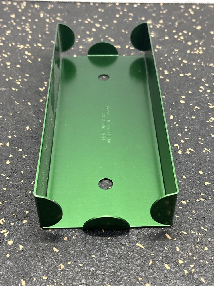 Green Metal Coin Storage Tray - $100, Dimes