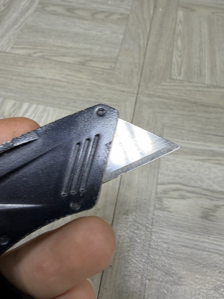 Kobalt Tools Folding Box Knife Black Box Cutter Sharp