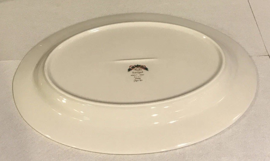 Sango Noel 14” Serving Platter