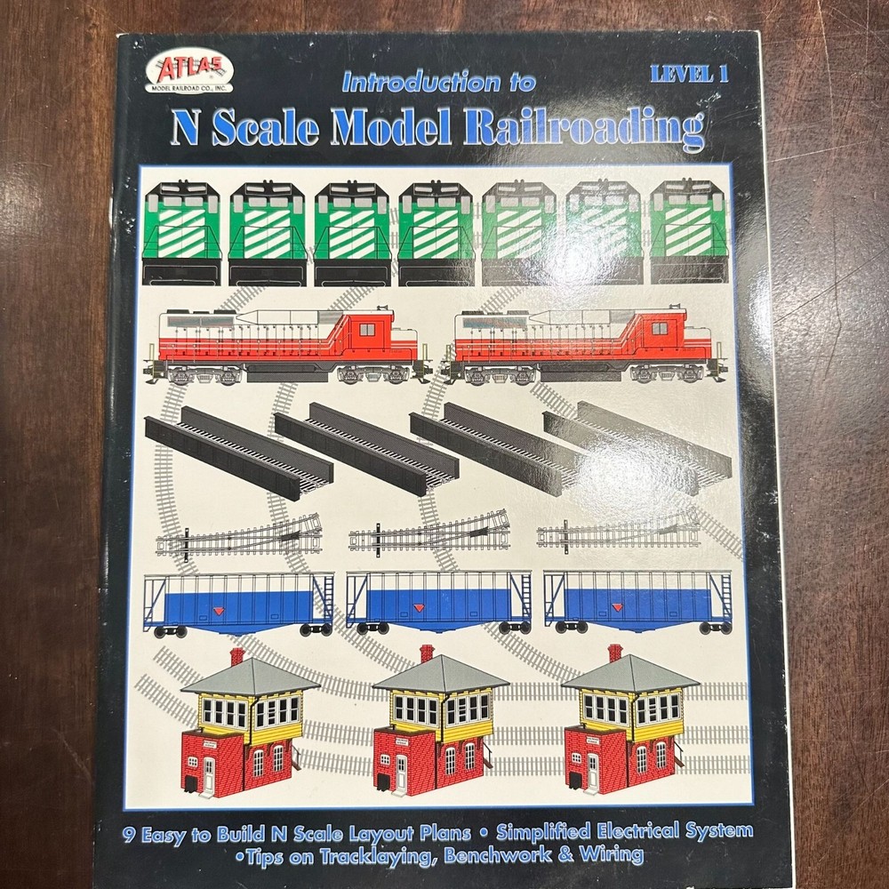Atlas Introduction To N Scale Model Railroading Level 1 Book