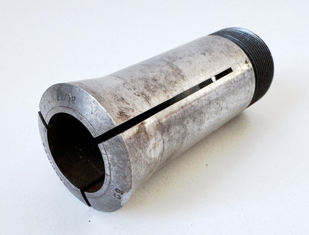 29/32" HARDINGE 5C Round Collet External & Internal Threads .90625" USA