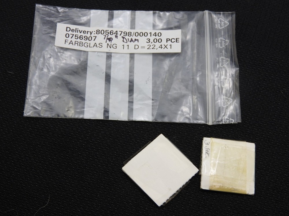 D15X Optical Interference Filter, 0.58 in Diameter - New