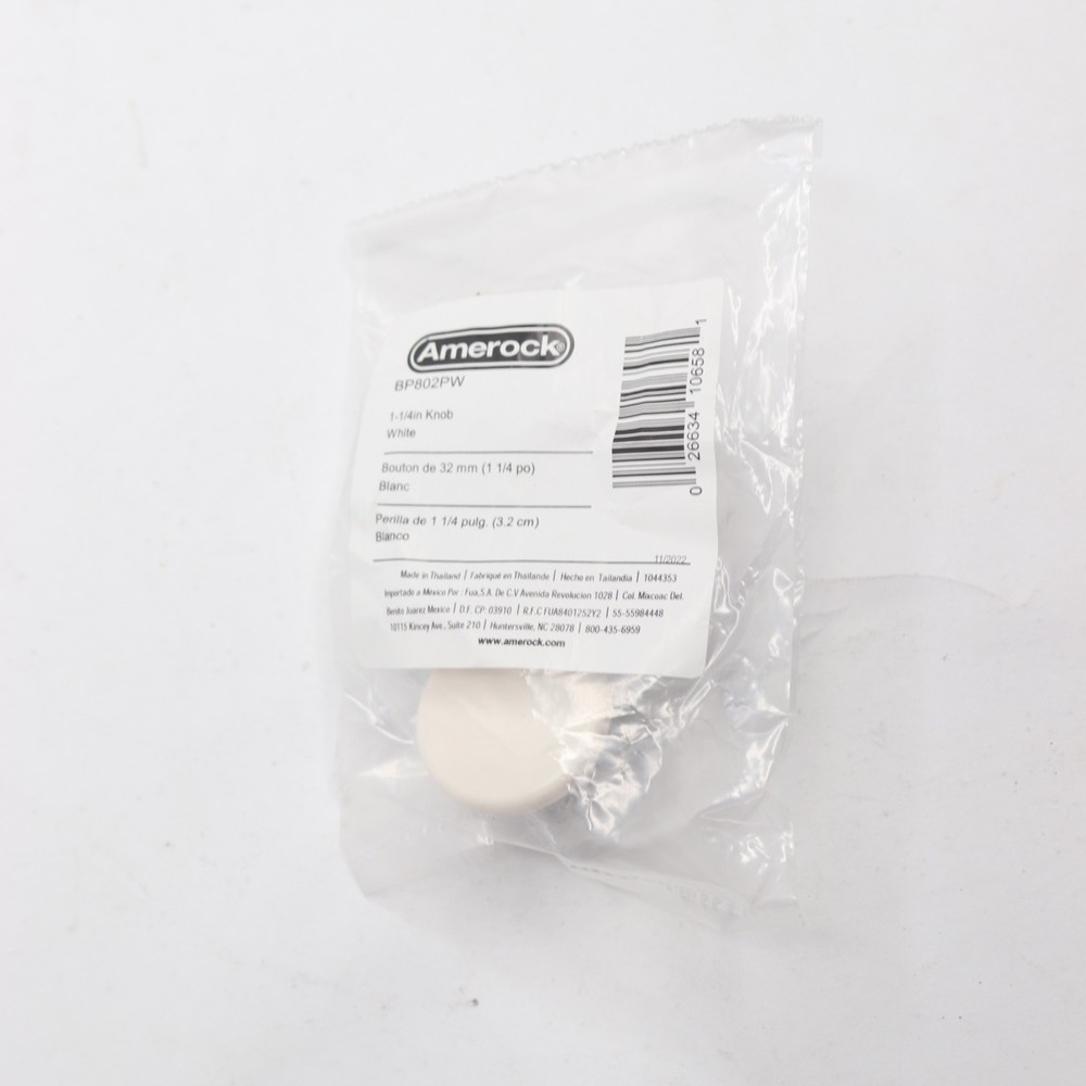 Amerock Allison Value Hardware Pull White 5" BP803PW