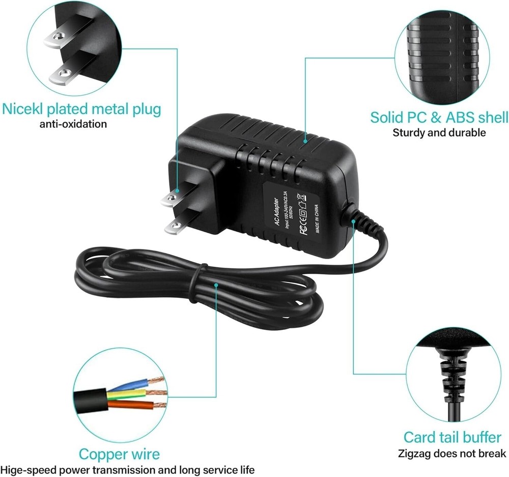 AC Adapter for Starval model：SVL001 Cordless Leaf Blower
