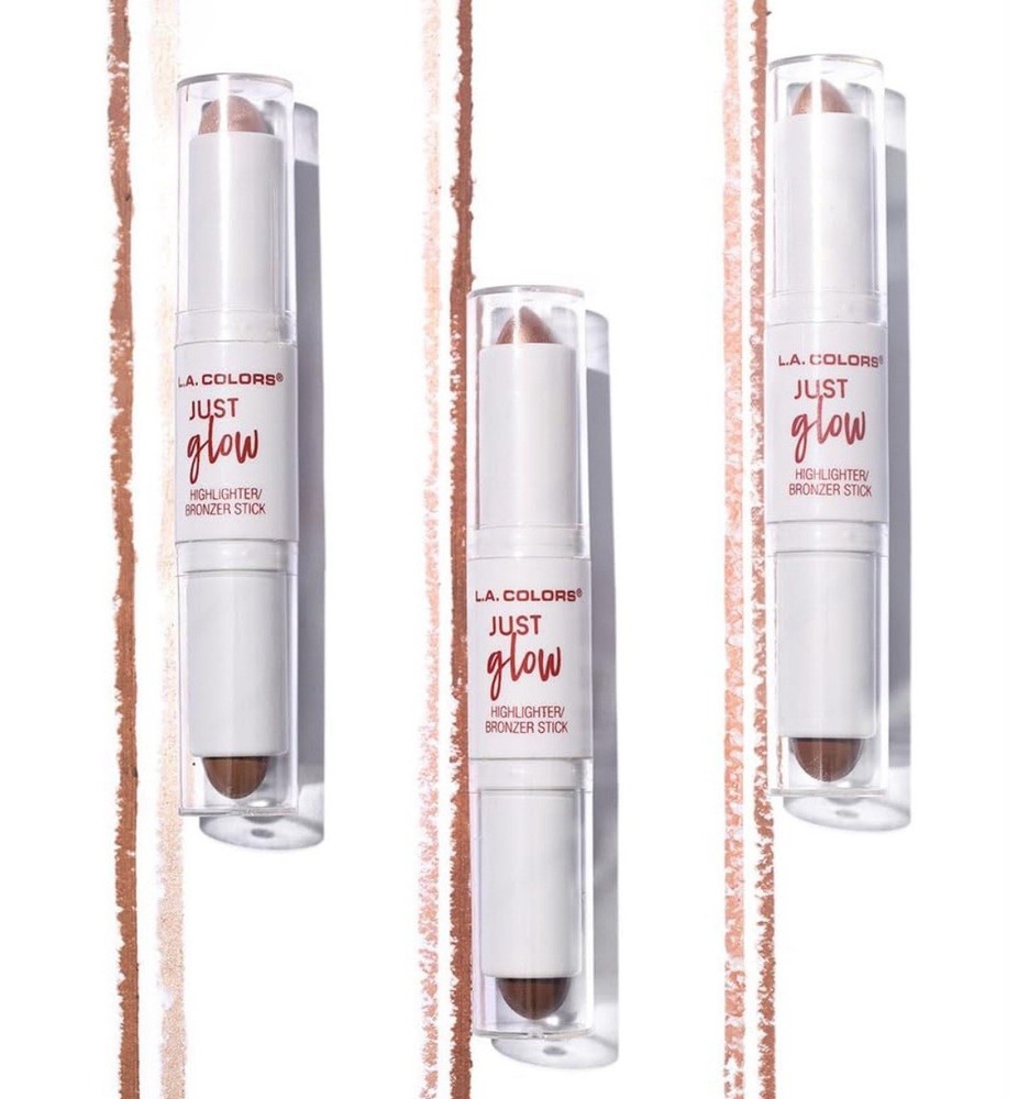 2 Pack L.A.Colors Contour Stick-Highlighter-Bronzer-Stick