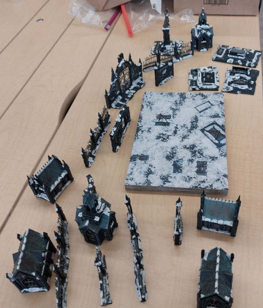 Gamesworkshop Warcry Corpsewarck Mausoleum (Nicely Painted)