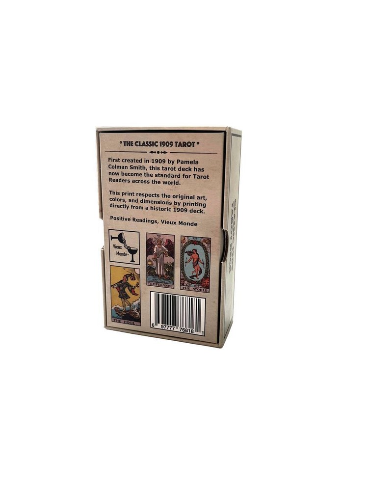 Classic 1909 Tarot Deck & 88 Page Guide