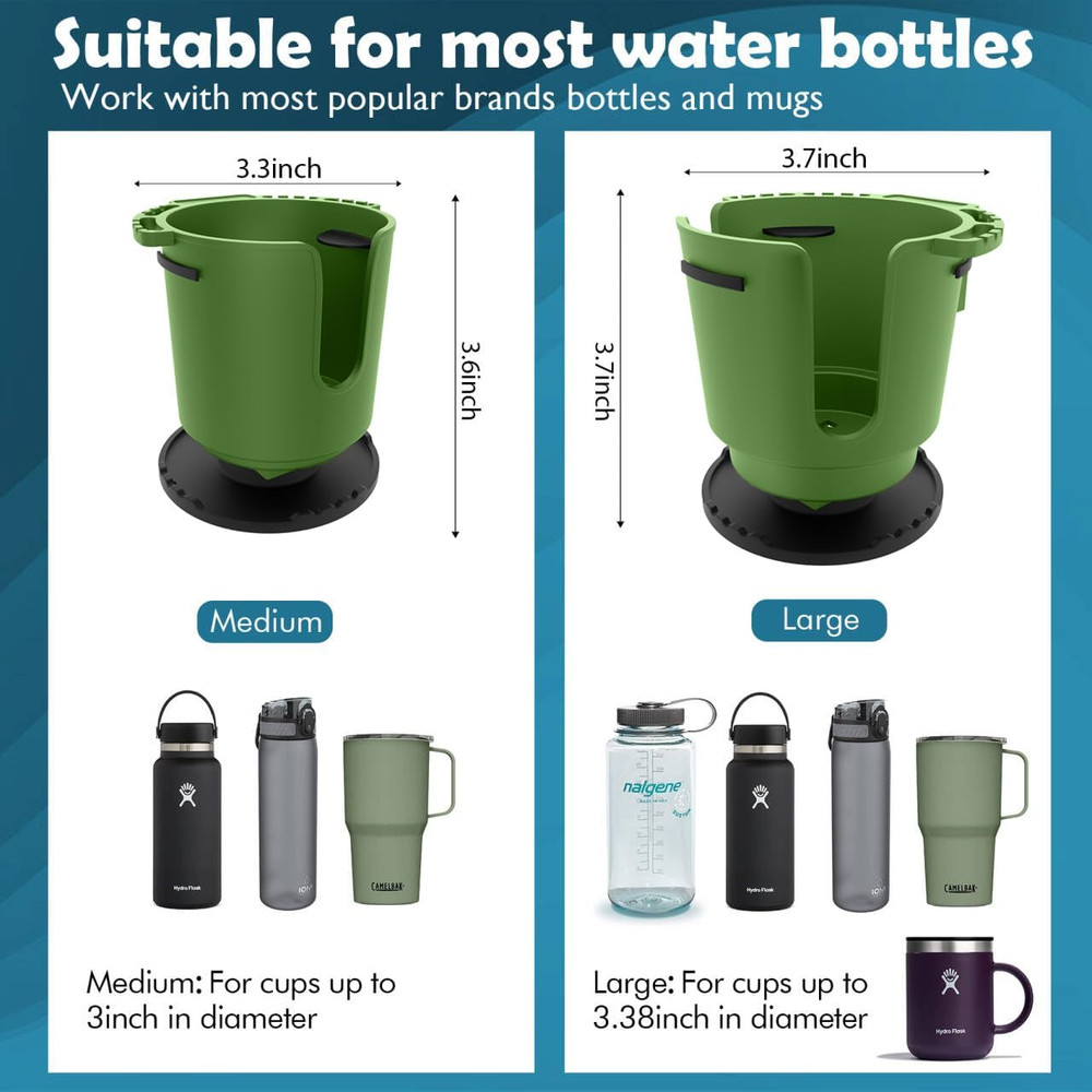 SUP Paddle Board Cup Holder – Non-Slip Drink Storage Tool, 2 Sizes Available