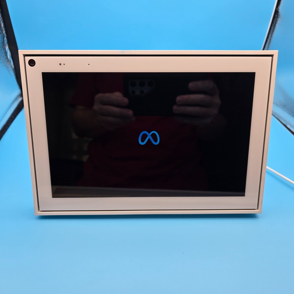 Meta Facebook Portal Smart Video Calling 10" Touch Screen Display White