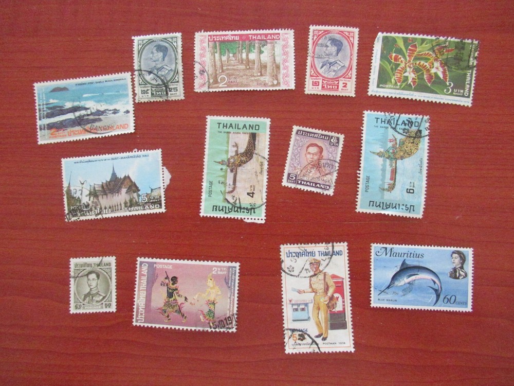 collection of Thailand stamps