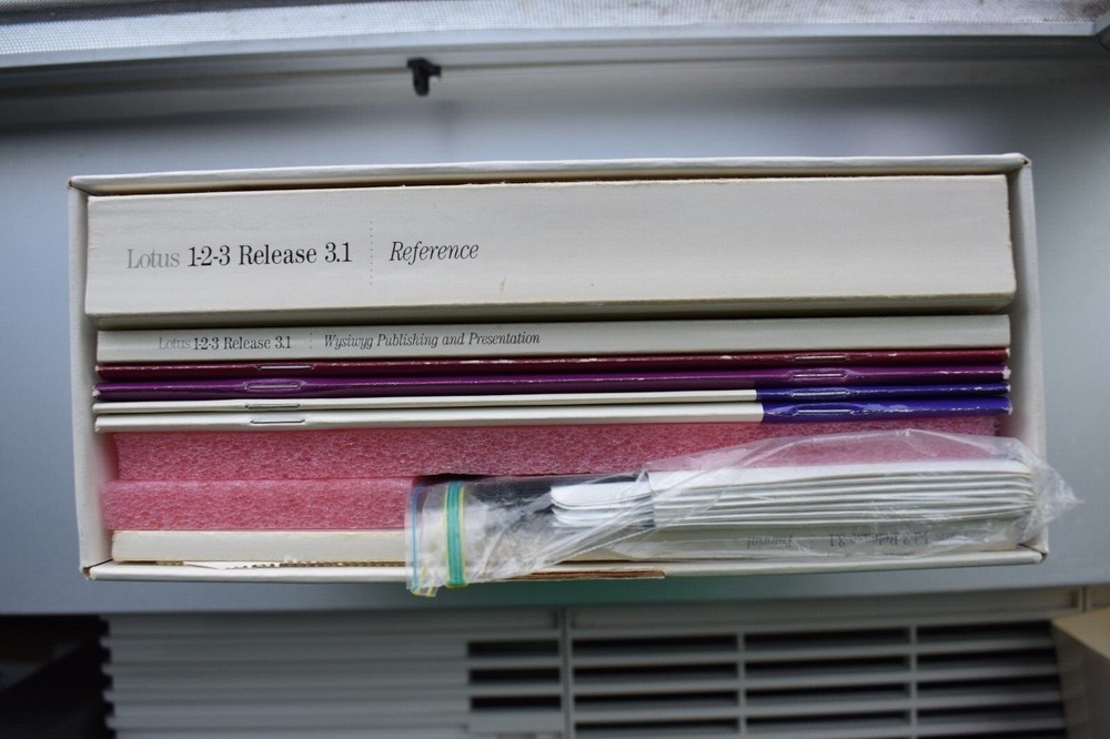 Lotus 123 for DOS Release 3.1+